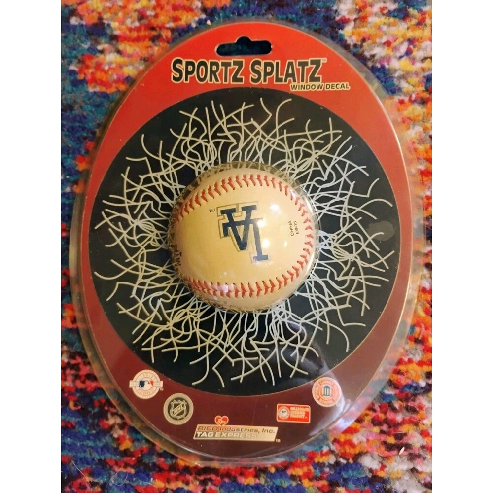 Sportz Splatz MLB Los Angeles Dodgers Baseball Window Decal NIP